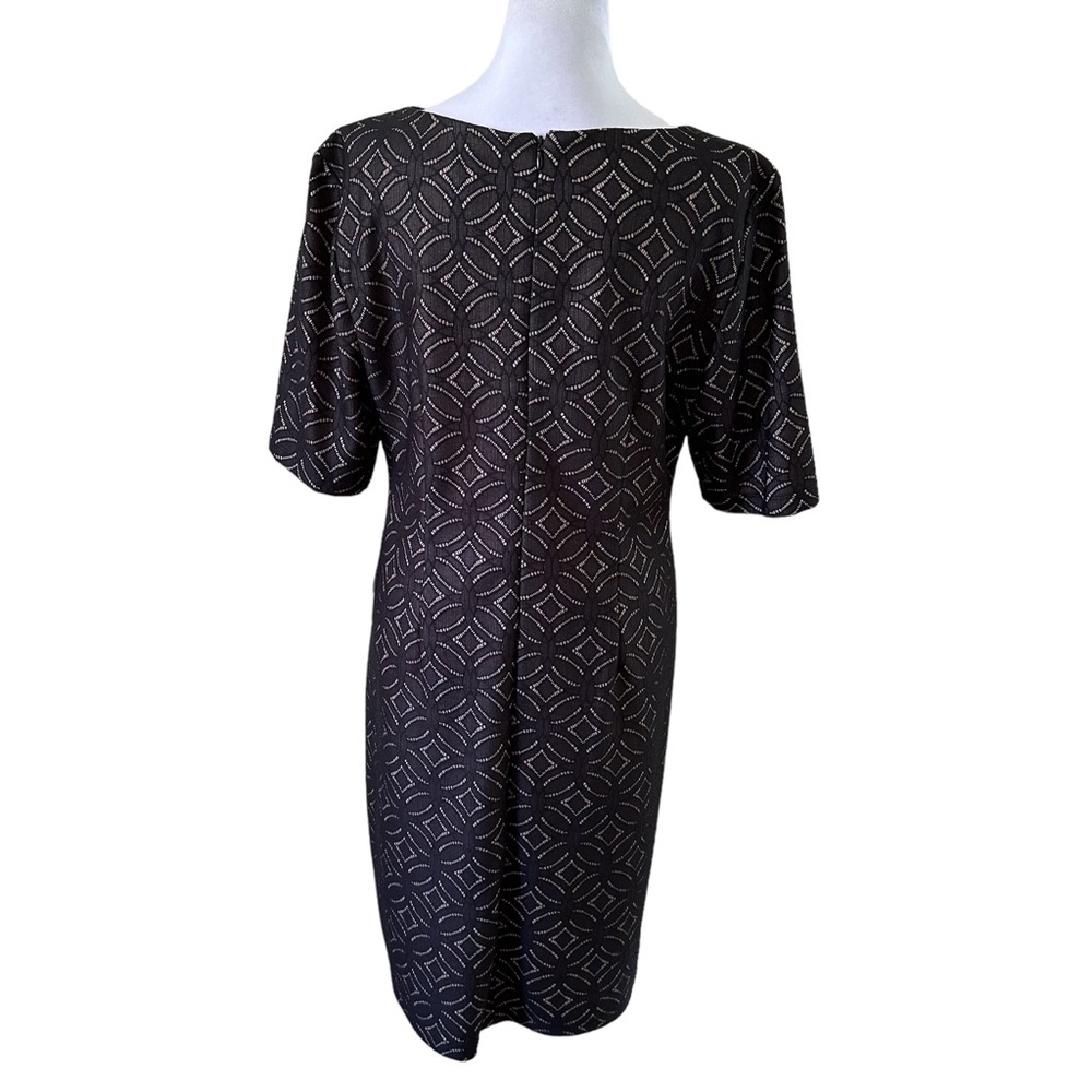 R&K Women’s Dress Black/Nude Size 12 NWT - Picture 3 of 11